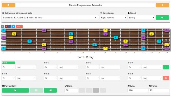 guitar chord generator fretboard