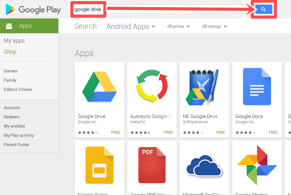 google software download and install